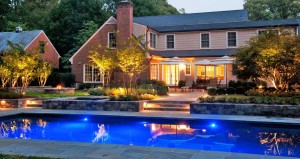 Outdoor lighting can help prevent unintentional injuries from happening on your property this summer. 